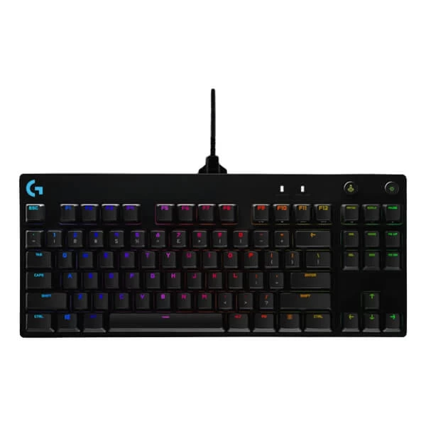 LOGITECH G PRO GX BLUE CLICKY SWITCHES GAMING KEYBOARD